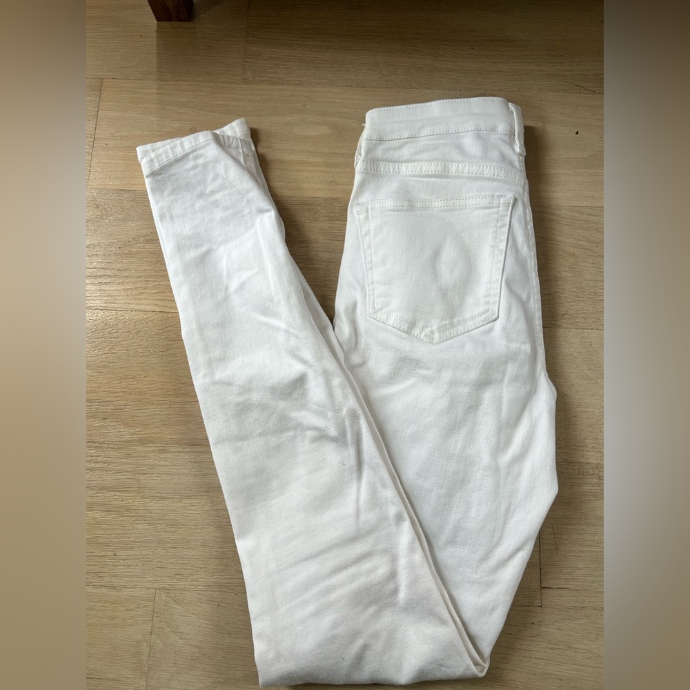 White Jamie top shop jeans